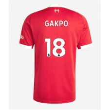 Liverpool Cody Gakpo #18 Hjemmedrakt 2025-26 Kortermet